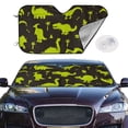 thumbnail image 2 of Daiia Cute Cartoon Dinosaurs Windshield Sun Shade for Car SUV Truck (Small ), Car Sun Shade Windshield, Car Shades for Front Windows, Sunshade for Car Windshield, 2 of 7