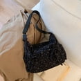 thumbnail image 2 of gcong Stylish Large Capacity Tote Bag with Elegant Bow Detail Versatile Crossbody Purse Casual Daypack Handbag for Women, 2 of 5