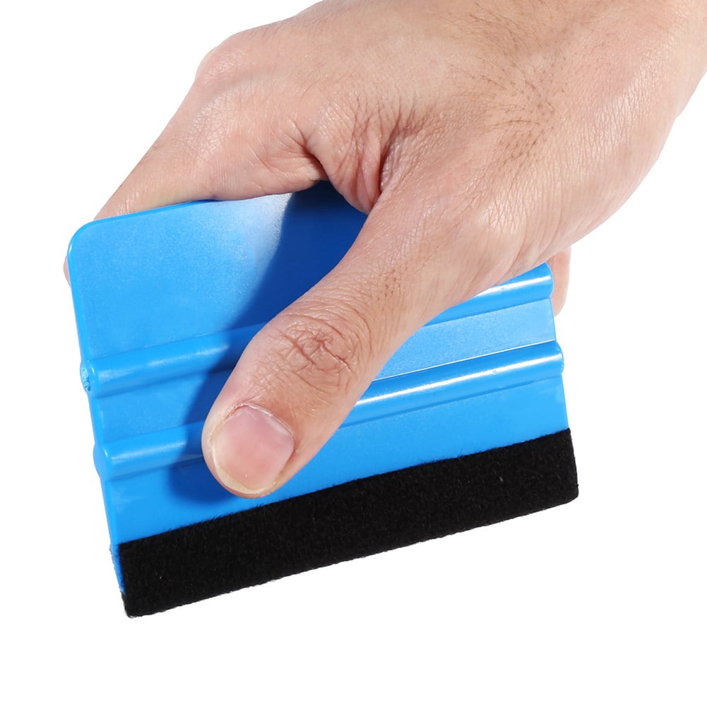 Sonew Vinyl Safety Cutter & Felt Edge Squeegee Scraper Kit Vehicle Car