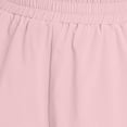 thumbnail image 4 of Fnooota Women's Athletic Shorts with Liner, Casual Summer Elastic Waist Sports Running Shorts Pink Size M, 4 of 6