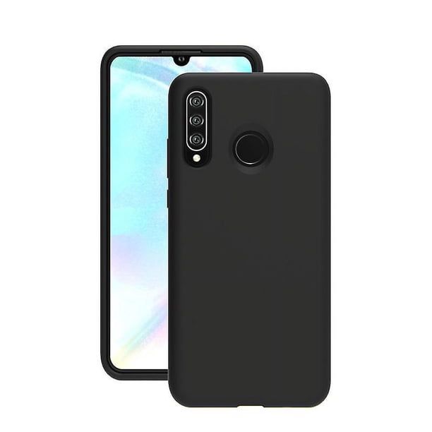 Funda Negra Compatible con Huawei P30 Lite - Funda Protectora de Silicona Suave para Teléfono Rojo Verde Cocina, Decoración y Otros