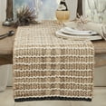 thumbnail image 3 of Saro Lifestyle Rope Knotwork Design Table Runner, 3 of 3