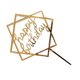 thumbnail image 2 of Adorno para tarta de feliz cumpleaños Cateissary acrílico 11,5x16,7 cm oro, 2 of 6