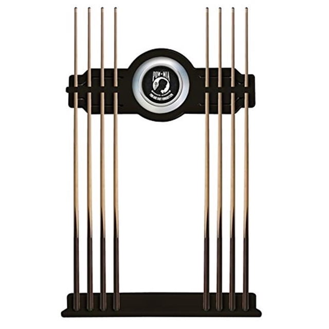 Holland Bar Stool CueBKPOWMIA POW-MIA Cue Rack - Black