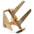 thumbnail image 2 of Projectile Motion Slingshot Kit  - DIY Kit - Explore Force, Energy Transformation, Mechanical Advantage, and Projectile Motion - No Tools Required - Garage Physics by Eisco, 2 of 12