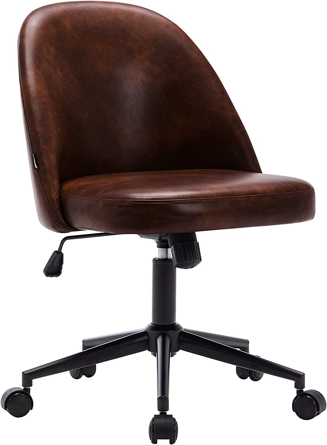 Duhome Midcentury Modern Leather Desk Chair Office Chair with Back