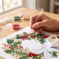 thumbnail image 3 of Christmas Pearl Art DIY Kit, Creative Pearl Painting Set, DIY Holiday Home Decor Craft, Seasonal Wall Art Decoration Project, 3 of 7