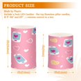 thumbnail image 6 of Yayeee Flameless Candles with Remote Flickering Battery Operated Multi Color Changing, Geometric Pattern, 6 of 7