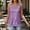 Purple, variant on Caywon Women's Casual Sequin Embellished Crew Neck Sleeveless Tank Top Shiny Glittery Soft Comfortable Lightweight Top for Party Date Daily Casual Outfit