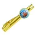 thumbnail image 1 of What's Kraken Giant Squid Destroying Ship Round Tie Bar Clip Clasp Tack Gold Color Plated, 1 of 5