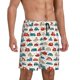 thumbnail image 2 of Fotbe Artoon Car Pantalones Cortos de Pijama para Hombre, Ropa de Dormir, Pantalones de Pijama Cortos para Hombre-4X-Large, 2 of 6