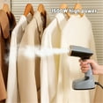 thumbnail image 7 of 1 Handheld Garment Steamer Foldable Handheld Steamer Portable Garment Steamer With Large Water Tank 30 Second Heat Up for Travel and Home Use, 7 of 7
