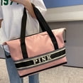 thumbnail image 2 of Bolsa de viaje,Bolsa de fin de semana,Bolsa de mano de lona impermeable para gimnasio,Bolsas de viaje para llevar durante la noche para mujeres con bolsillo húmedo en la funda del carrito,Bolsas de, 2 of 5