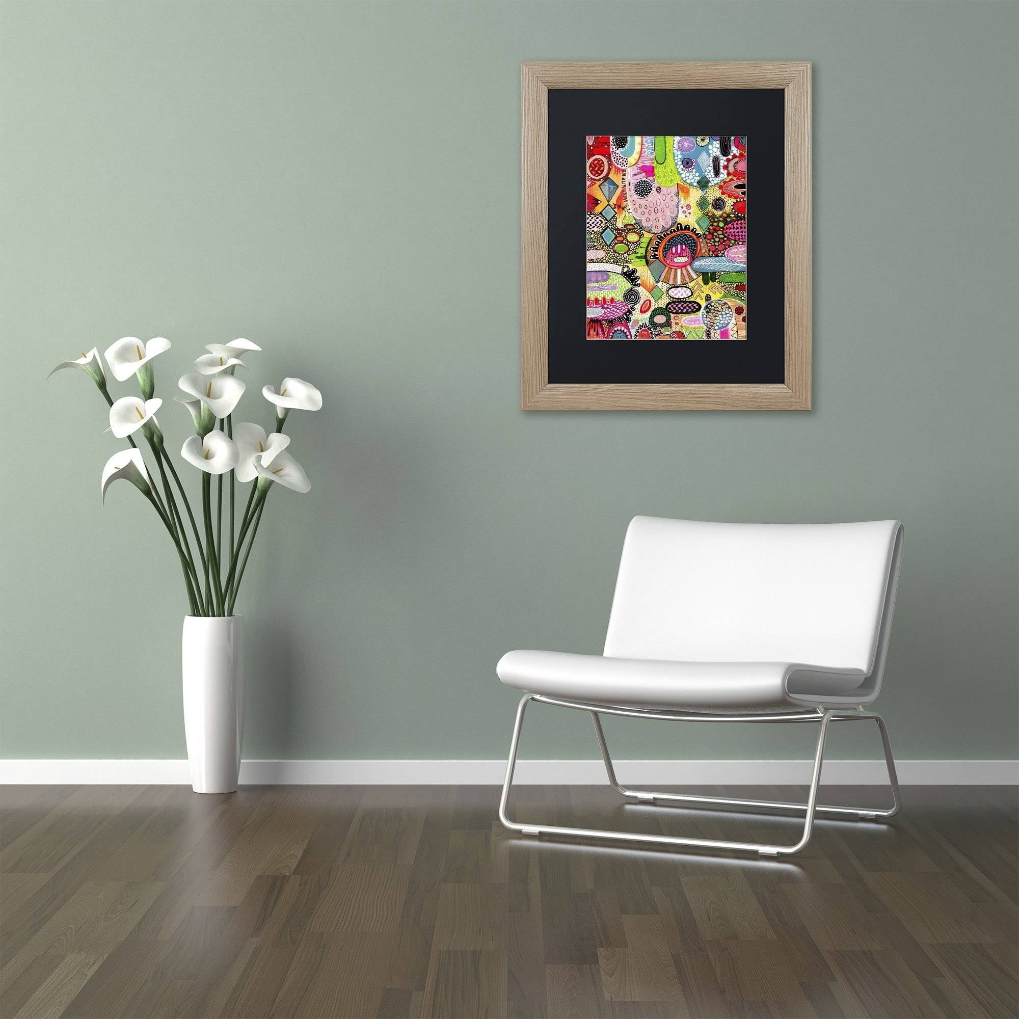 Trademark Fine Art "Fly With Me" Canvas Art by Hello Angel, Black Matte, Birch Frame