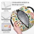 thumbnail image 3 of Salouo Beautiful African Womens for Insulated Lunch Bag for Women/Men - Leakproof Cooler Tote Bag Organizer - Reusable Lunch Box for Office Picnic Hiking Beach-One Size, 3 of 6