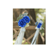 thumbnail image 3 of 25pcs Rosas Artificiales Decoración Fiesta De Boda Flor 8 Cm Xtellar azul, 3 of 3