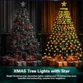 thumbnail image 4 of Guirnalda de luces LED para árbol de Navidad, cadena de luces de hadas para interiores y exteriores, decoración de Navidad, 400LED, 8 modos, 4 of 4