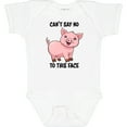 thumbnail image 3 of Inktastic Cant Say No to this Face- cute pig Boys or Girls Baby Bodysuit, 3 of 5