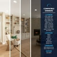 thumbnail image 7 of Luxrite BR40 LED Light Bulbs, 13W=85W, 3500K Natural White, Dimmable, 1100 Lumen, E26 12 Pack, 7 of 7