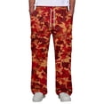 thumbnail image 3 of GrmtClth Mens Camouflage Cargo Joggers Pants Elastic Waist Casual Dungarees Trousers Outdoor Hiking Bottoms Hot Pink XL, 3 of 8