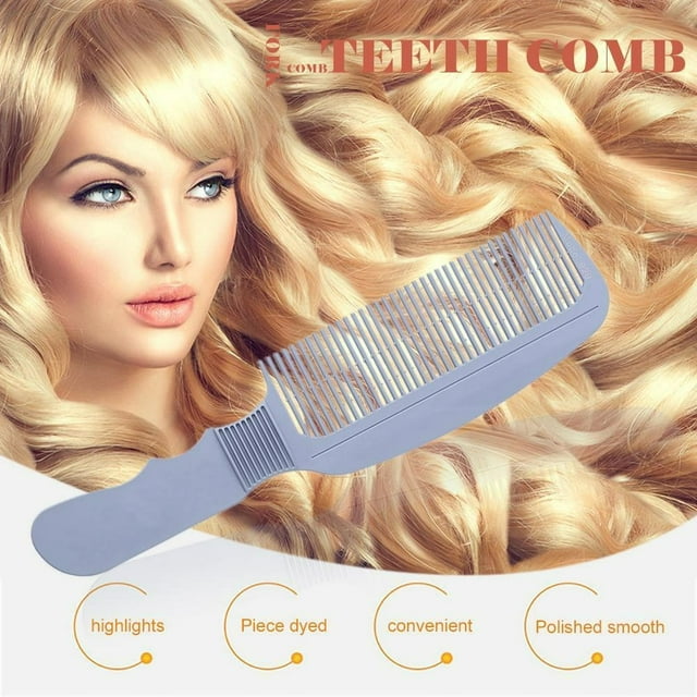 Carbon Fiber Anti-Static 3D Hairdressing Comb Clipper Barber Haircut Brush