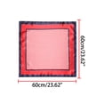 thumbnail image 7 of INSPIRE CHIC Women's Square Kerchief Floral Leopard Polka Dots Striped Print Neck Scarf Shawl Red 23.62 x 23.62'', 7 of 7
