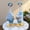 🔥 C_Hot#1005, variant on Blue Resin Courtyard Garden Statue – Weatherproof Outdoor Yard Ornament for Patio Decor and Home Decoration