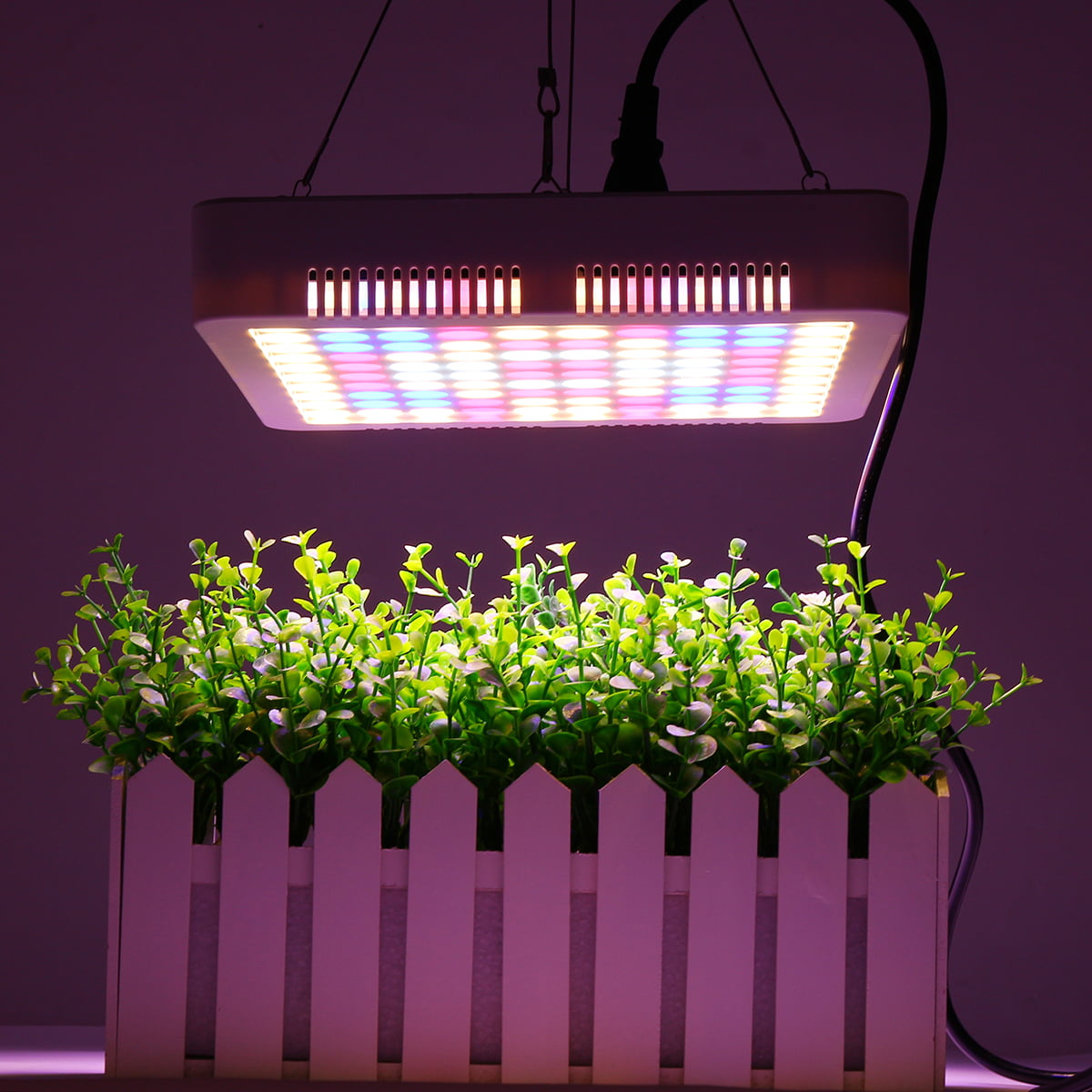 1000W LED Grow Light Full Spectrum Panel Lamp with IR & UV LED for Greenhouse SL 
