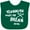 Green, variant on Inktastic Lacrosse Teamwork Boys or Girls Baby Bib