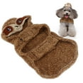 thumbnail image 3 of Disfraz de Perro de Halloween Disfraz con Capucha para Perro Ropa Cálida Y Divertida para Mascotas con Sombrero para Perros Pequeños Y Medianos Cosplay de Halloween Y Navidad ANGGREK  Otros, 3 of 8