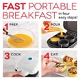 thumbnail image 2 of Egg Bite Maker DASH Deluxe Sous Vide Style con moldes de silicona, 2 of 7