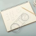 thumbnail image 7 of 1/2/3 Pcs Geometric Ruler Draft Ruler Mathematics Drawing Ruler Measuring Tool, 7 of 7