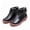 Z3-black, variant on Ankle Boots for Women No Heel,New Arch Support Booties Side Zip-up Vintage Leather Damping Shoes Flat Heel Booties