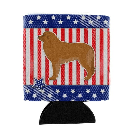 

Carolines Treasures BB3358CC USA Patriotic Leonberger Can or Bottle Hugger Can Hugger multicolor