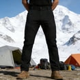 thumbnail image 5 of Viadha Cargo Pants Men's Outdoor Solid Color Pocket Slim Pants Full Length Pants with Multi Pockets, 5 of 6