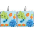 thumbnail image 1 of 2pcs Smell Dog Skills Food Nose Pet Treat Cat Pad Animal Encourages Bird Feeding Mat Nosework Dispenser Toys Skill Rabbit Foraging Toy Chinchillas Gam, 1 of 5