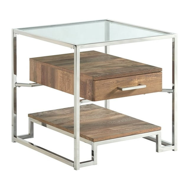 Picket House Furnishings Table de Rangement Carrée Hampton