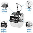 thumbnail image 3 of 4 Chiffres - Compteur Manuel en métal - Click to Count, 3 of 5