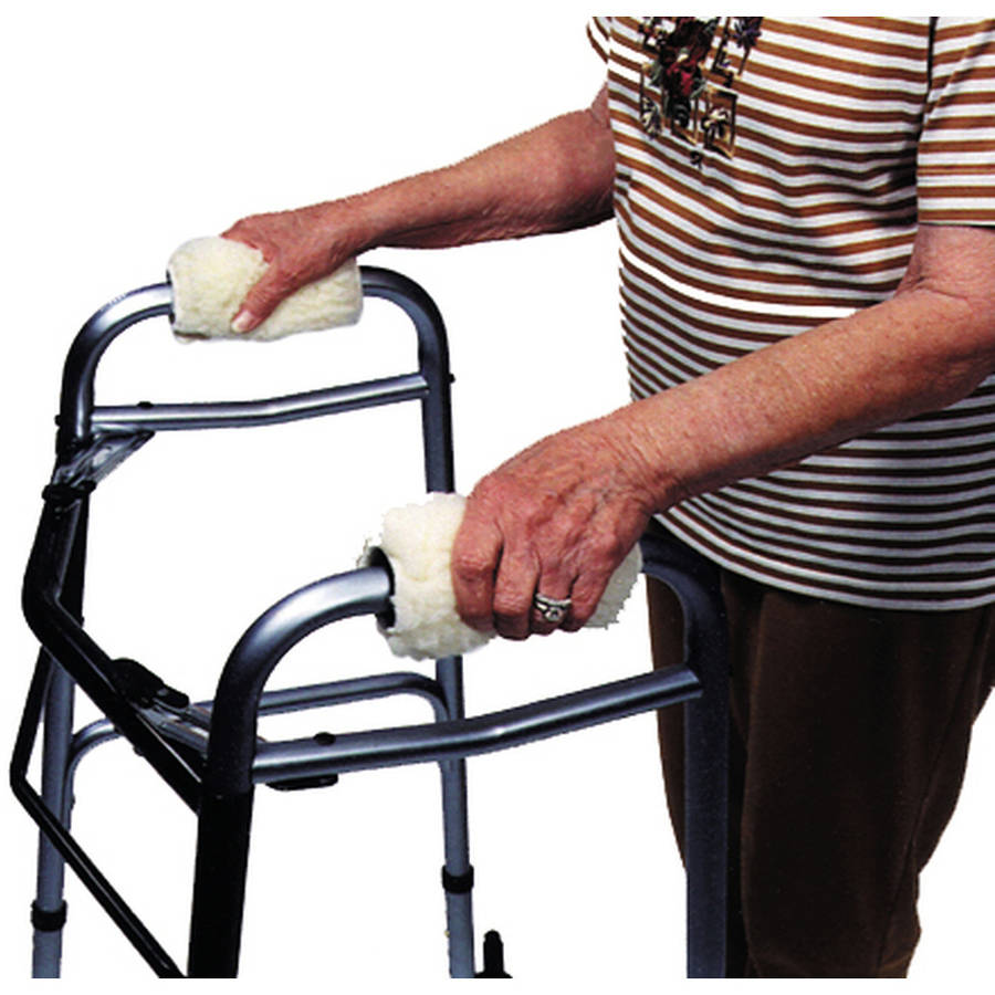 Essential Medical Supply Sheepette Synthetic Lambskin Walker Grip
