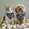 thumbnail image 2 of Dog Bandana 2 Pack,Dark Blue Ballerina Princess Pattern Bandanas for Dogs,Cat Bandana,Small/ Large Dog Bandana 2 Size,Dog Bandanas, 2 of 6
