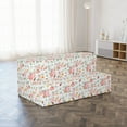thumbnail image 4 of Bird Foldable Mattress, Romantic Spring Forest Items, 78.7" x 47.2", White and Multicolor, by Ambesonne, 4 of 6
