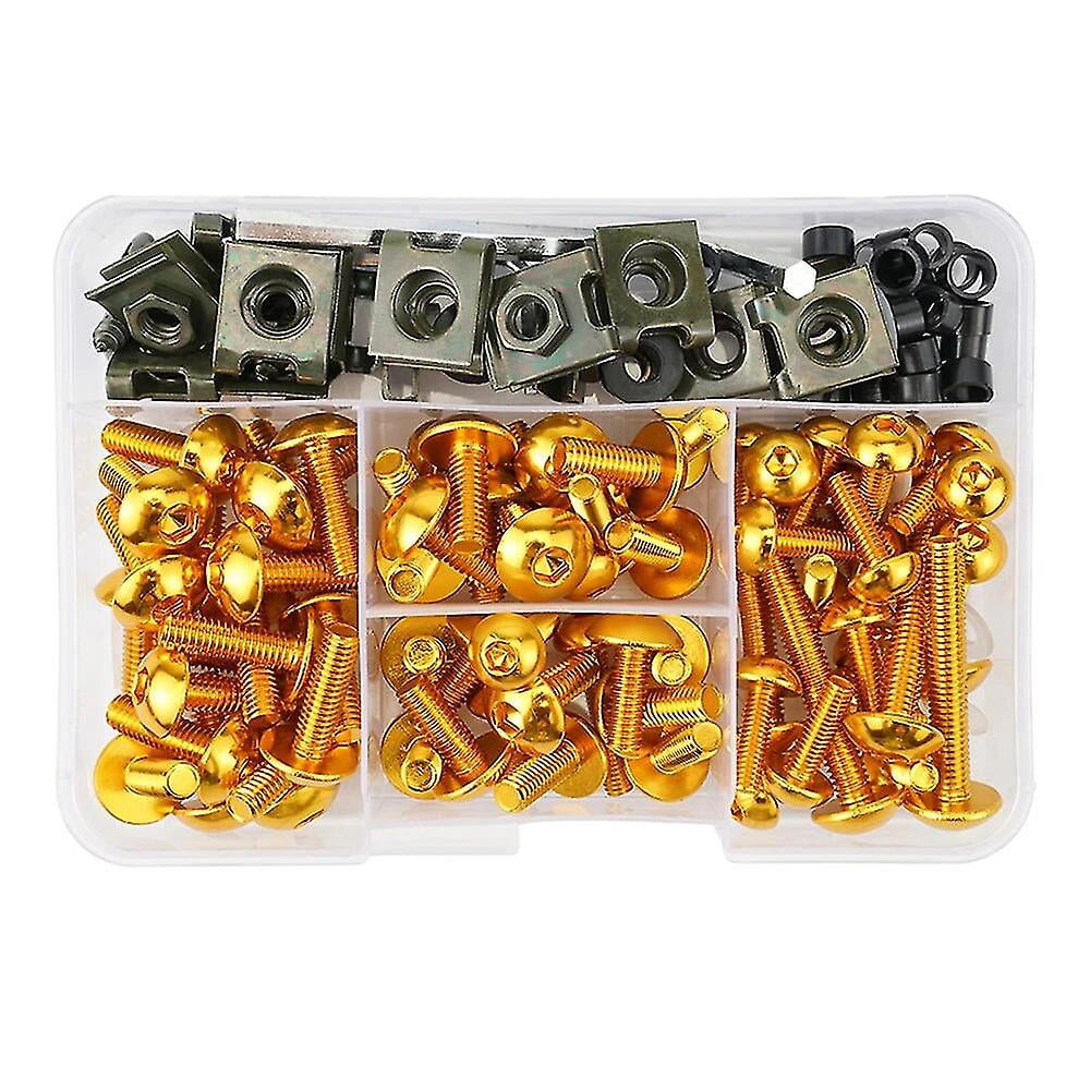 Kit Completo De Tornillos Para Carenado De Moto | Acero Inoxidable Y Aluminio | Vale Para CBR600RR, CBR1000RR Y Más
