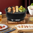 thumbnail image 3 of Gril Barbecue en Acier Inoxydable Poêle Barbecue d'Extérieur Portable Gril BBQ de Jardin, 3 of 6