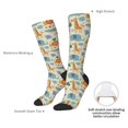 thumbnail image 4 of Naloa Jungle Animals Knee Socks, High Socks Long Stretchy Sock Women Knee High Stocking, Long Socks for Women, 4 of 6
