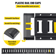 thumbnail image 4 of E Track Tie Down Kit 30PCS - 5FT Rails, O Rings, Tie Offs & End Caps - Cargo Securing System for Trucks, Vans, Motorcycles & Bikes, 4 of 5