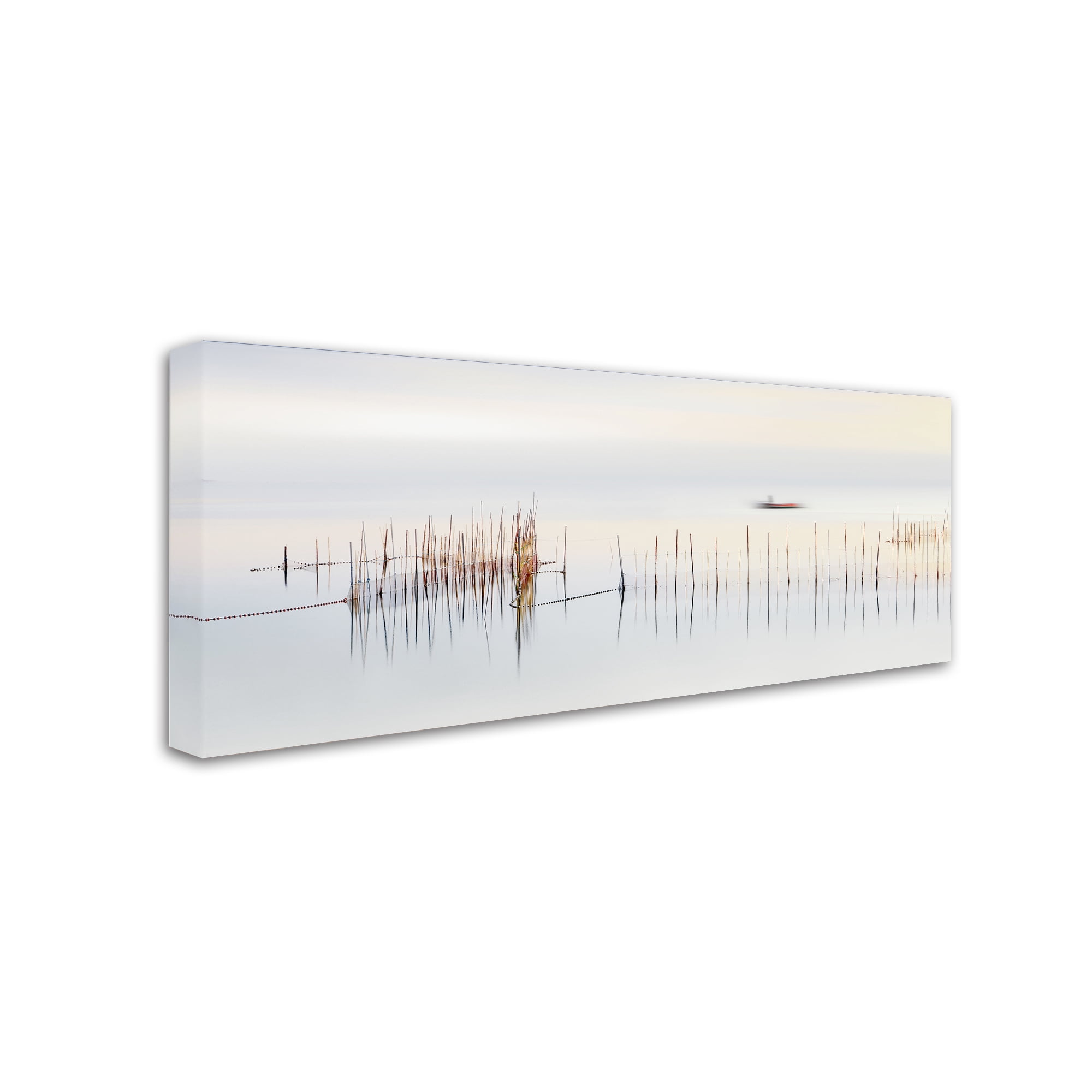 Trademark Fine Art 'The Boat' Canvas Art by Juan Luis Duran