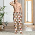 thumbnail image 2 of Sikiie Santa Claus bells Pajama Pants Men, PJ Bottoms, Sleep & Lounge Pants-Small, 2 of 6