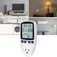 thumbnail image 2 of Monitor de energía: pantalla LCD, alarma de sobrecarga, recargable; medidor enchufable para el seguimiento del consumo eléctrico, 2 of 8