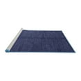 thumbnail image 2 of Ahgly Company Machine Washable Indoor Rectangle Abstract Blue Modern Area Rugs, 8' x 12', 2 of 4