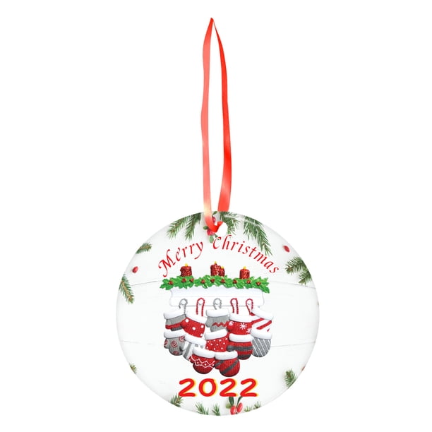 Xihbxyly Oferta de Iluminación Regalo de Navidad para Ella Colgante de Navidad Decoración para Árbol de Navidad 1 Pcs